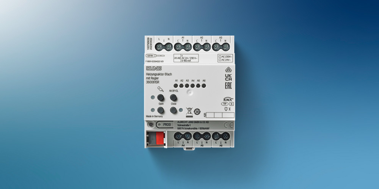 KNX Heizungsaktor 6-fach bei Elektrotechnik Breitenbach in Gemünden am Main